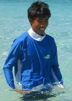 poncho cape yellow sailing boracay